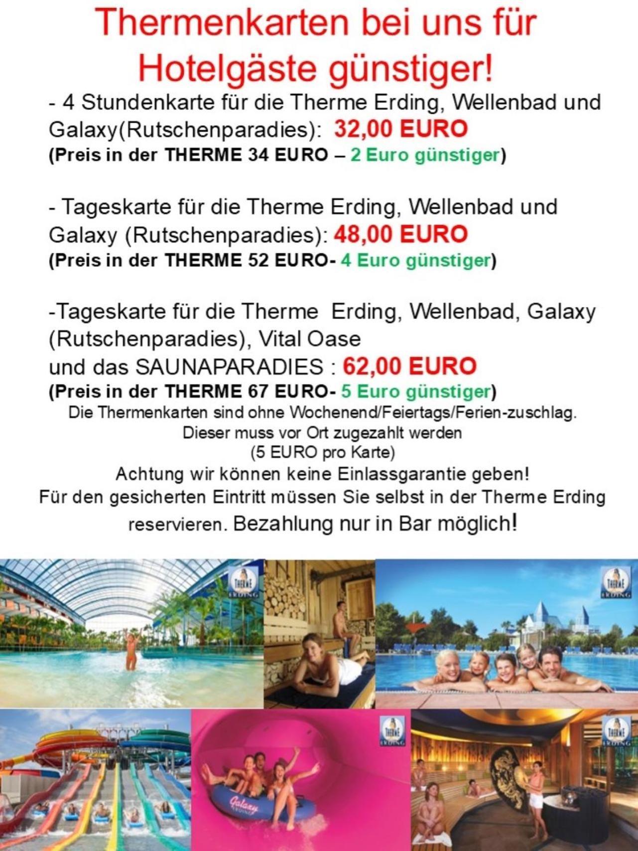 Familienhotel Nahe Der Therme Erding Kültér fotó